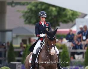 Charlotte Dujardin and Imhotep at the 2023 CDIO Aachen :: Photo © Astrid Appels