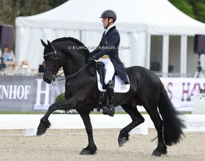 Marc-Peter Spahn and Elias 494 at the 2022 CDI Hagen :: Photo © Astrid Appels