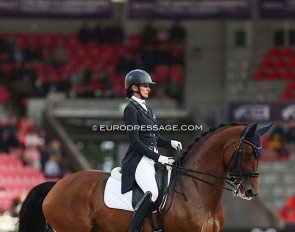 Yvonne Losos de Muniz at the 2022 World Championships Dressage :: Photo © Astrid Appels