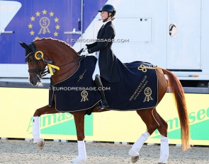 Bianca Nowag and Florine OLD at the 2023 CDI Hagen - The Autumn Edition :: Photo © Astrid Appels