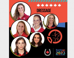 The Canadian Pan Am team nominated riders
