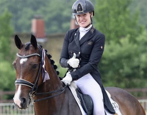 Bernadette Brune made her come back to the national show ring in July aboard Rappenbergs Lillyfee, which she bought from Katrin Bettenworth alongside two other GP hopefuls