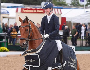 Tom Carter and Newton Despina won the preliminary silver class at the 2023 British Championships :: Photos © Kevin Sparrow