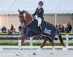 Melissa Galloway and Windermere J'Obei W at the 2023 CDI-W Cambridge :: Photos © Libby Law