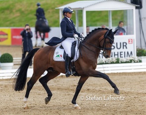 Dorothee Schneider and Escalito at the 2023 CDN Mannheim :: Photo © Stefan Lafrentz