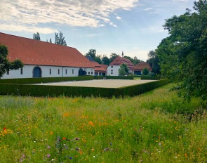 Dressage stable Calenberg near Hanover, Germany