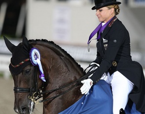 Dorothee Schneider and Showtime in the career highlight competition: the 2019 European Championships in Rotterdam: Photo © Astrid Appels