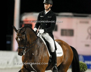 Sönke Rothenberger and Santiano R at the 2020 CDI Hagen :: Photo © Astrid Appels