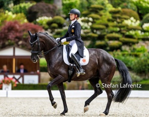 Jessica von Bredow-Werndl and Forsazza de Malleret at the 2023 CDN Kronberg :: Photo © Stefan Lafrentz