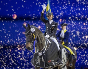 Jessica von Bredow-Werndl and Dalera BB win the 2023 CDI Stockholm :: Photos © Ronald Thunholm