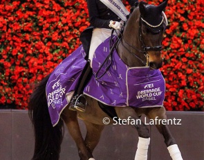 Jessica von Bredow-Werndl and Dalera BB at the 2023 CDI-W Basel :: Photos © Stefan Lafrentz