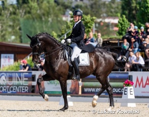 Warwick McLean and Jack at the 2022 CDI Olomouc :: Photo © Lukasz Kowalski
