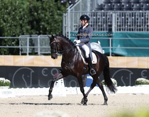 Severo Jurado Lopez and Furstenglory at the 2023 European Championships in Riesenbeck :: Photo © Astrid Appels