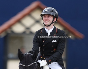 Raphael Netz and Great Escape Camelot at the 2023 CDI Hagen :: Photo © Astrid Appels