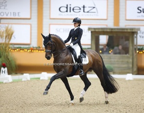 Judit Sarda and Foundation at the 2023 CDI Kronenberg Indoor :: Photo © Astrid Appels