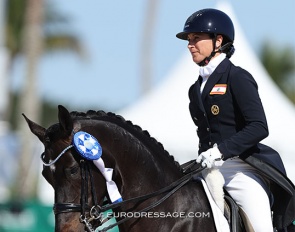 Catherine Haddad and Sola Diva at the 2024 CDIO Wellington :: Photo © Astrid Appels