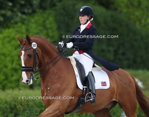 Sophie Wells and Pinocchio at the 2014 CDI Roosendaal :: Photo © Astrid Appels