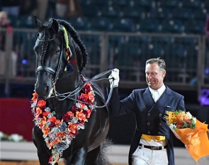 Django of Cacharel and Jeremy Janjic at the 2016 CDI-W Werribee :: Photo © Stephen Mowbray