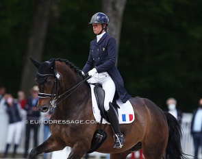 Isabelle Pinto and Hot Chocolate van de Kwaplas at the 2021 CDIO Compiegne :: Photo © Astrid Appels