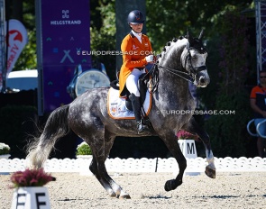 Thamar Zweistra and Hexagon's Ich Weiss are the recipients of an FEI Extra Starting Place. Riyadh will be Zweistra's third World Cup Final :: Photo © Astrid Appels