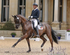 Tiago Ferreira and Diamo Dream at the 2024 CDI Jerez de la Frontera :: Photo © ABR Fotografia