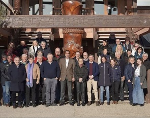 Stewards participating in the February refresher course at Lamotte-Beuvron :: Photo © FFE/LB