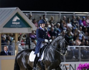 Kevin Kohmann and Dünensee at the 2024 Palm Beach Dressage Derby  :: Photo © Sue Stickle