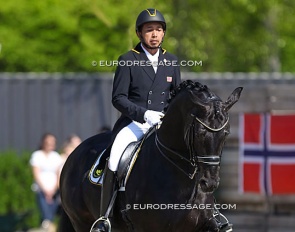 Qabil Ambak and Delatio at the 2019 CDI Sint-Truiden :: Photo © Astrid Appels