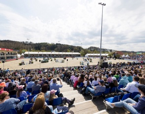 The show jumping arena at Horses & Dreams 2023