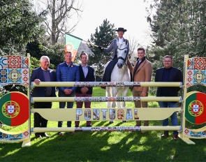 Horses & Dreams Meets Portugal: Ulli Kasselmann, Mario Stevens, Antonio do Vale, Ruth Herzog, Frederic Wandres and Francois Kasselmann :: Photo © LL-foto