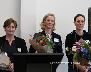 Charlotte Kjærgaard, Nathalie zu Sayn-Wittgenstein and Linnea Ericsson-Carey are new board members of the Danish Equestrian Federation :: Photo © Ridehesten