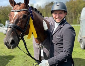 Mathis Goerens and Bosse CQ at the 2024 CDN Schenefeld :: Photo © private