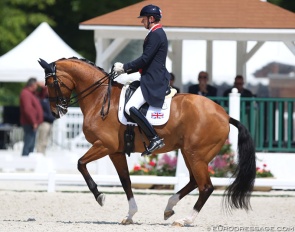 Gareth Hughes and Briolinca at the 2018 CDIO Compiegne :: Photo © Astrid Appels