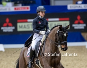 Linda Weiss on Belle au Bois Dormant at the 2019 CDN Dortmund Signal Iduna Cup :: Photo © Stefan Lafrentz