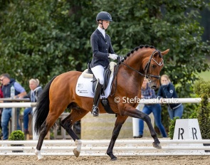 Hannah Laser and Va' Pensiero at the 2020 Bundeschampionate :: Photo © Stefan Lafrentz