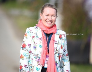 Irina Maknami at the 2021 European Dressage Championships :: Photo © Astrid Appels