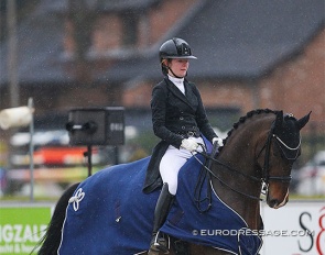 Yasmin Westerink and Dibert L at the 2022 CDI Opglabbeek :: Photo © Astrid Appels