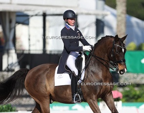 Anna Marek and Fire Fly at the 2023 CDI Wellington :: Photo © Astrid Appels