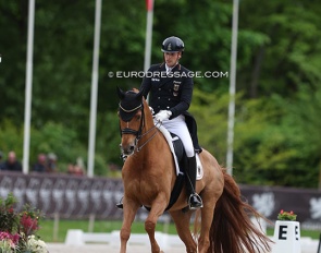 Frederic Wandres and Duke of Britain at the 2024 CDIO Compiègne :: Photo © Astrid Appels