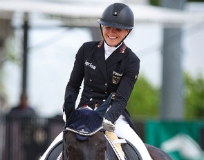 Anna Abbelen and Sam Donnerhall at the 2024 CDIO Wellington :: Photo © Astrid Appels