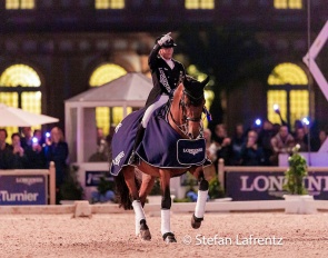 Isabell Werth and Emilio at the 2024 CDI Wiesbaden :: Photo © Stefan Lafrentz