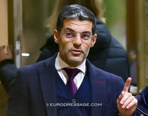 Frederico Pinteus, international dressage judge and FEI Dressage Committee member :: Photo © Astrid Appels