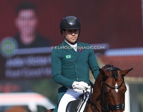 Joao Marcari Oliva on Feel Good VO at the 2024 CDI Hagen in June :: Photo © Astrid Appels