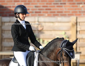 Eva Clement and Bredenhof's Midnight at the 2024 CDI Sint-Truiden :: Photo © Astrid Appels