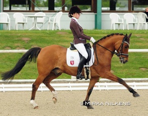 Luna Laabs and Dow Jones at the 2013 Pries der Besten in Warendorf :: Photo © Mirka Nilkens