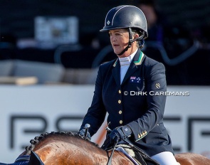 Dianne Barnes at the 2022 World Para Dressage Championships in Herning :: Photo © Dirk Caremans