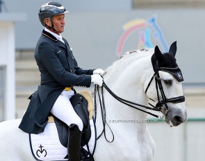 Juan Antonio Jimenez and Euclides MOR at the 2024 Aachen Festival 4 Dressage :: Photo © Astrid Appels