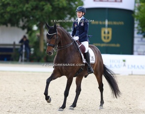 Lotta Wallin and Questionmark at the 2024 CPEDI Hagen :: Photo © Astrid Appels