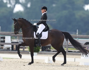 Joanna Robinson and Glamouraline at the 2024 CDI Hagen in June :: Photo © Astrid Appels