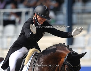 Anna Abbelen and Henny Hennessy at the 2019 CDIO-U25 Aachen :: Photo © Astrid Appels
